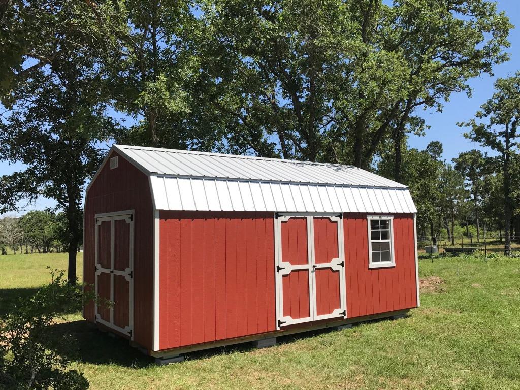 Austin TX Portable Lofted Barn Shed