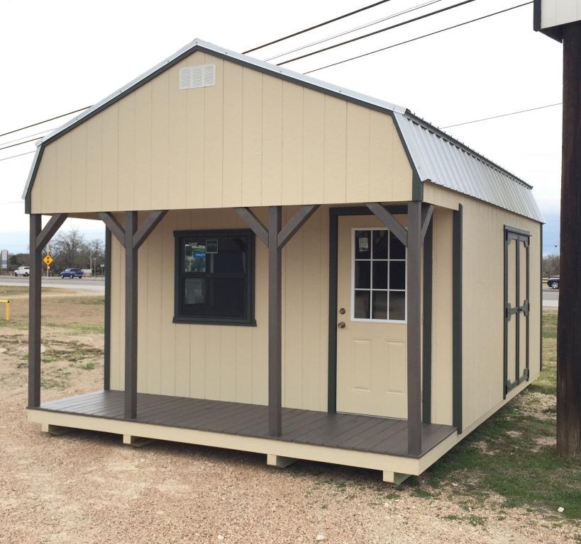 Portable Lofted Cabins Rent to Own